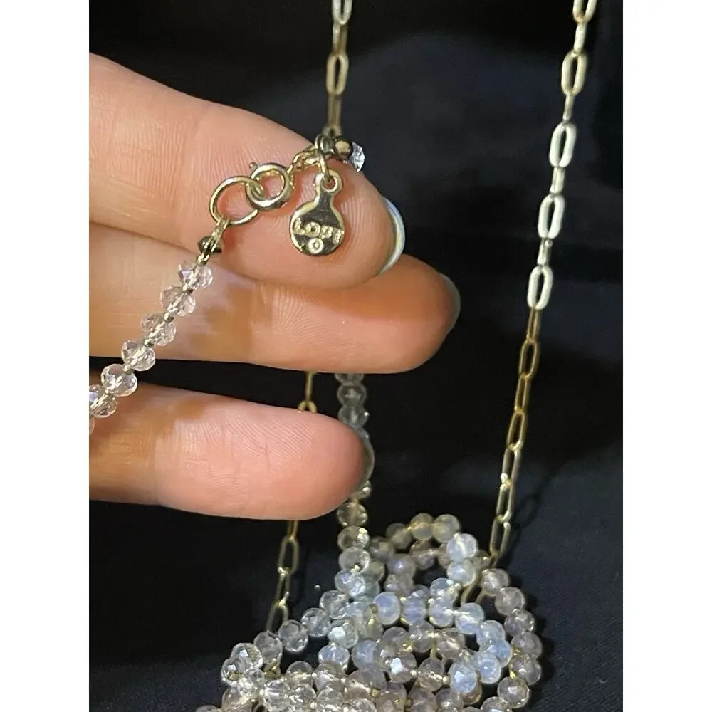 Loft Gold & Silver Tone Costume Statement Long Necklace Lot Of 4